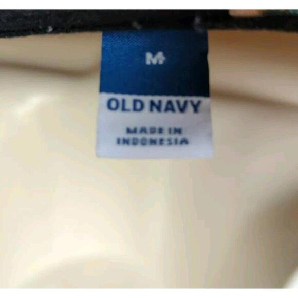 Old Navy Black Floral Babydoll/ Empire Dress M Asymmetrical Maxi Fairy Goth Ruch - Picture 8 of 9